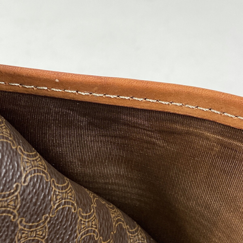 Celine Macadam shoulder bag cross Body Bum Crossbody Belt canvas brown - Picture 3 of 7
